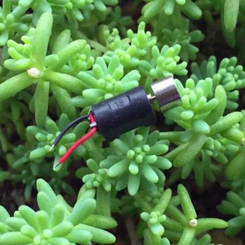 1pc 8*5mm Pager and Cell Phone Vibrating Micro Motor With Two Leads 0408 Hollow Cup Vibration Motor