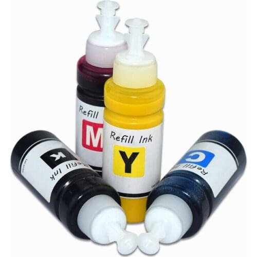 100ml/pc Pigment Ink for Epson IC93 T7551-T7554 T7561 T7521-T7524 for Epson WF-8010 WF-8590 WF-8090 WF-8510 WF-6091 WF-6591