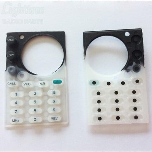 2X DTMF Keypad Rubber Button For Kenwood TH-G71A Radio Total New
