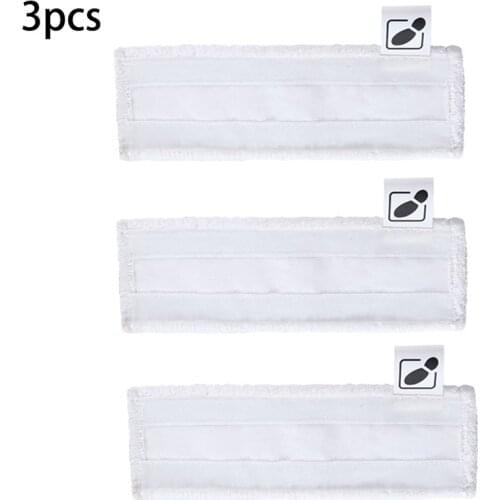 3PCS Steam Cleaner Floor Cloth Pads For Karcher Easyfix SC2 SC3 SC4 SC5 Cleaner Mop Cloth Pads Practical