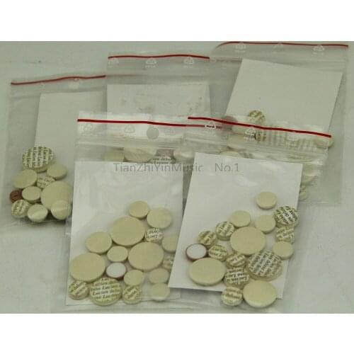 5ste =17PCS clarinet sound hole size mat A set of B clarinet pads