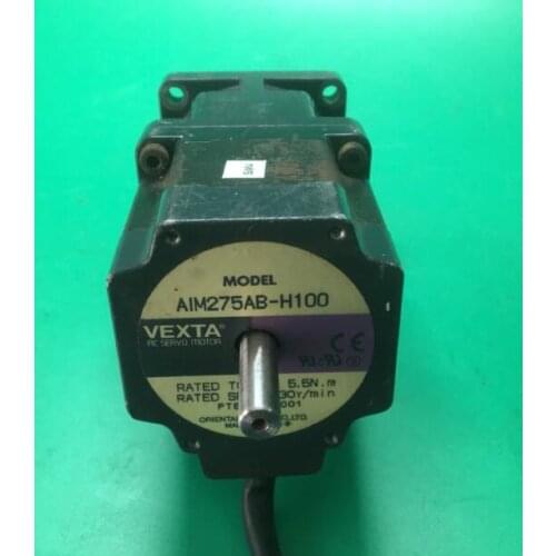 AIM275AB-H100 servo motor , used in good condition . 80% appearance new , good working , free shipping