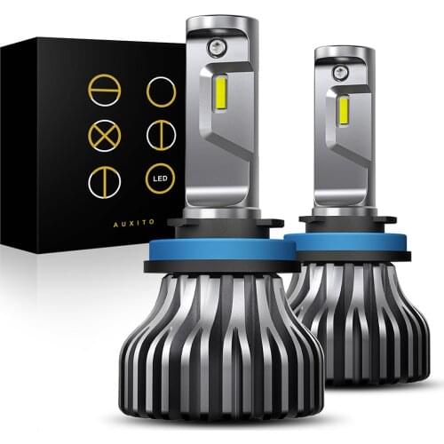 AUXITO H4 H7 H8 H11 HB3 HB4 LED Bulb 9012 9007 LED Car Headlights High Low Beam 40W 9000LM Auto Headlamp 1860 Chip LED Car Light