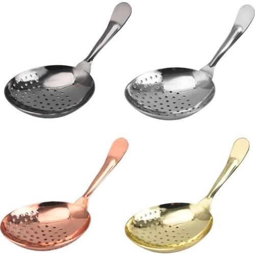 Bar Strainer 304 Stainless Steel Shaker Bar Bartender Ice Strainer Wire Mixed Drink Cocktail Filter Spoon Barbartender Tool 2021