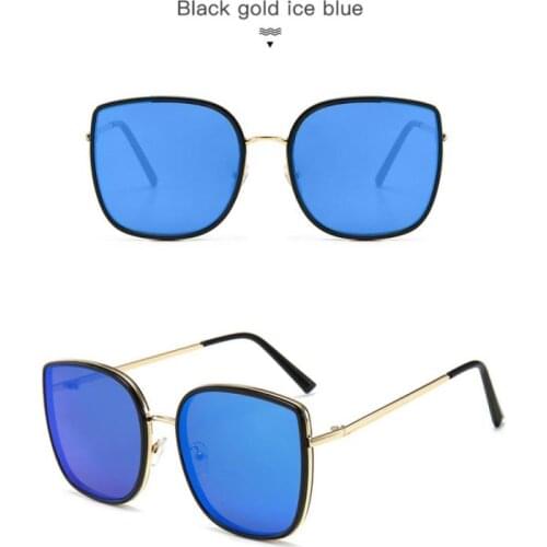 Womens Sunglasses Ladies Cat Eye Sun Glasses Female Metal Eyeglasses Women Brand Design Sunglass Sunshade UV Eyewear