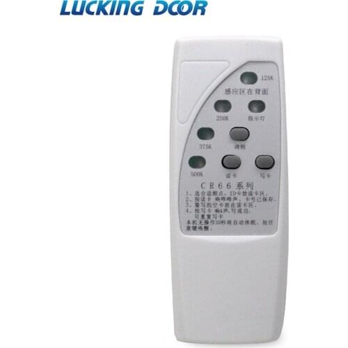 125Khz RFID Card Duplicator Copier 125/250/375/500KHz CR66 RFID Scanner Programmer Reader Writer Duplicator