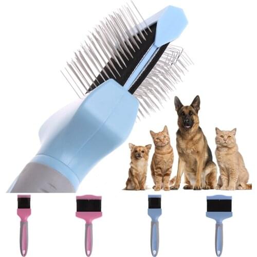 Pet Sided Needles Comb Dog Brush Comb for Cats Dogs Hair Removal Soft Brush Comb Grooming Clean Product Care Tool Pet Product