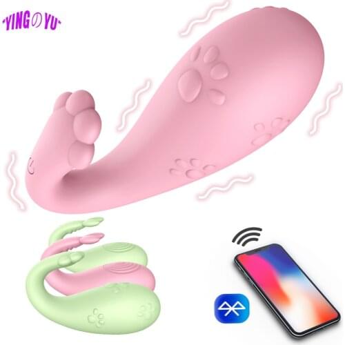 Multi-Speed G Spot Vagina Monster Shape Vibrator APP Bluetooth Wireless Control Vibrating Egg Dildo Sex Toys for Women Adult Gay