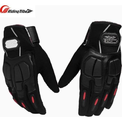 Riding Tribe motorcycle gloves Driving Cycling Dirt Bike Mountain Bicycle Sport Full Finger Motorcycle Gloves