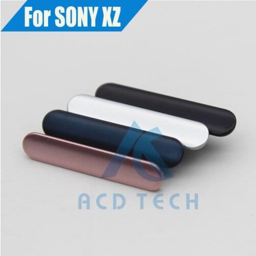 Original New SIM TF Card Port Cover Dust Plug Cap for Sony Xperia XZ F8332 Repair Parts