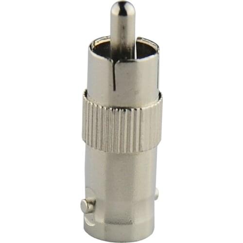 RCA Male to BNC Female Jack Connector Adapter Coupler Plug for CCTV Camera