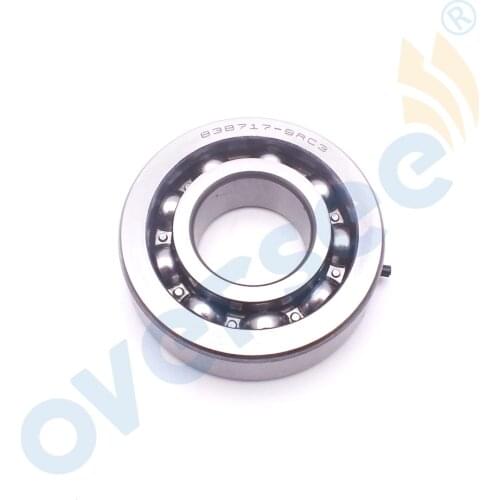 Japan Crankshaft Bearing fit Yamaha Outboard 9.9HP 15HP 15 93306-205U2 93306-20514 6E8
