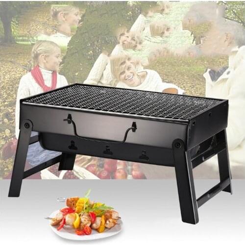 Portable Outdoor Folding Campfire Grill rack Portable Grills stand