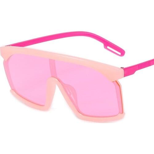 Kids Square Sunglasses Children Oversize Retro Baby Cute Sun Glasses Eyewear Shades Boy Girl Colorful Big Oculos UV400 Lovely