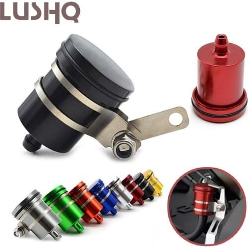 Motorcycle Tank Oil Fluid Cup Aluminum Alloy For aprilia sr 50 rs 125 bajaj dominar 400 Moto Accesorios