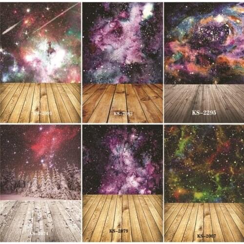 ZHISUXI Vinyl Custom Photography Backdrops Prop Starry floor Photography Background #0173