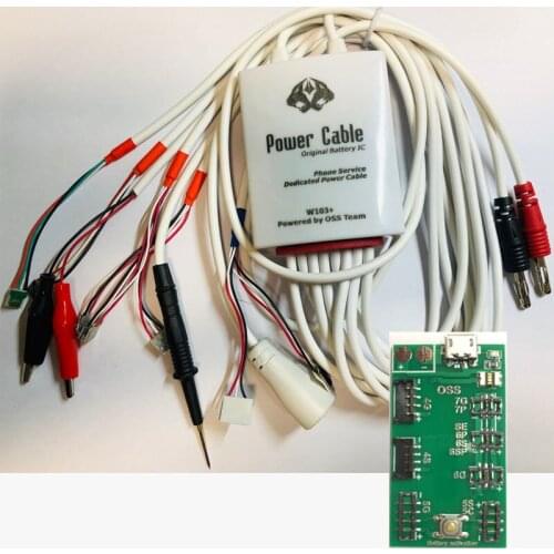 W103+ Power Current Test Cable with Battery Activation Charge Board Phone Repair Cable For iPhone XS MAX X 8 8P 7 7P 6S