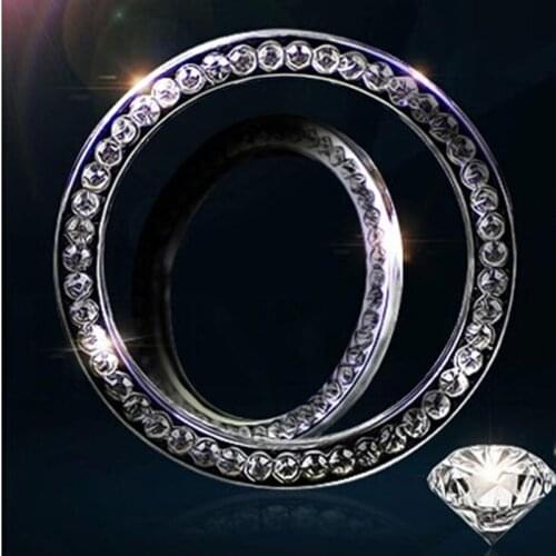 Diamond Ignition Switch Cover Decoration Sticker Protection Ring for Opel Astra VAUXHALL MOKKA Zafira Insignia Vectra Antara