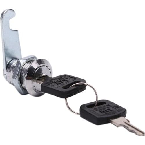 1 Set Locks With Keys Cam Cylinder Locks Door Cabinet Mailbox Cabinet Drawer Locker Security Furniture Cabinet Door Hardware