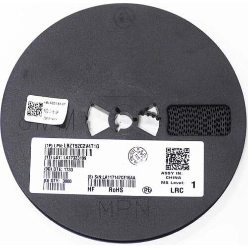 50PCS Zener diode LBZT52C2V4T1G 2.4V 0.5W(500mW) SOD-123 LBZT52C2V4T1G