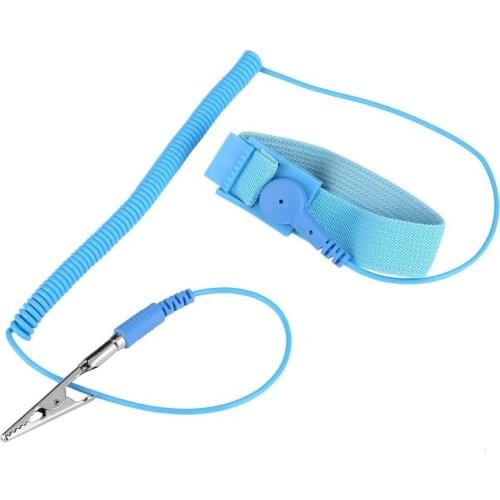 ESD Wrist Strap alligator clip Anti Static Discharge Band Grounding Prevent Static Shock Soft elastic band for comfort