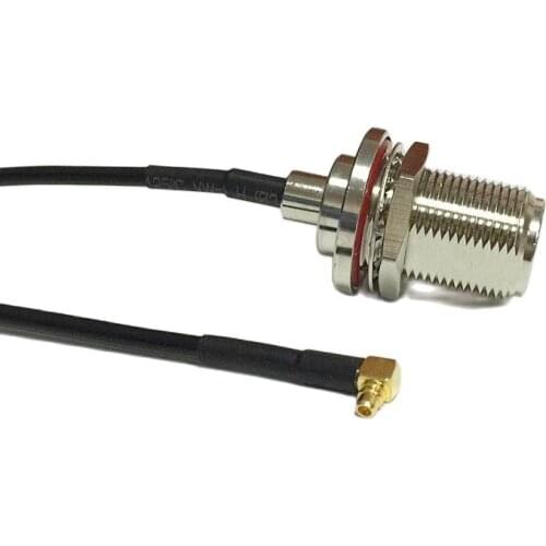 Wireless Mdoem Extension Cable MMCX Male to N type Female Bulkhead Pigtail RG174 Wholesale 10cm/15cm/20cm/30cm/50cm/100cm