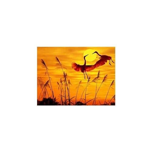 C08413 11CT/14CT/18CT/25CT/28CT night snowing patterns Counted Cross Stitch DIY Cross Stitch Kits Embroidery Needlework Sets