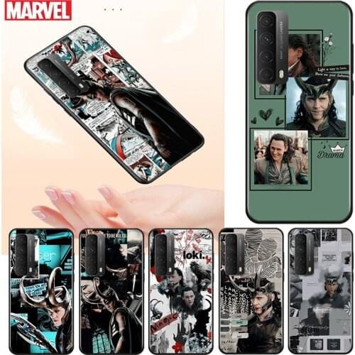 Marvel Avengers Loki For Huawei Y9S Y9A Y9 Y8P Y8S Y7P Y7A Y7 Y6S Y6 Y5P Y5 PRO Lite Prime 2020 2019 2018 Phone Case