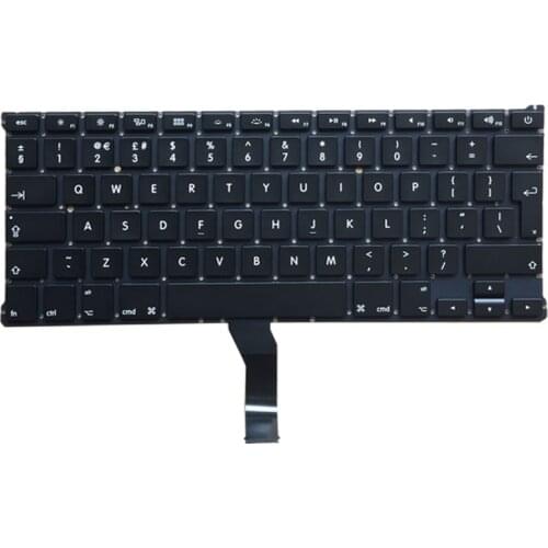 NEW UK Keyboard For Macbook Air 13" A1466 A1369 UK Laptop keyboard MD231 MD232 MC503 MC504 2011-15 Years