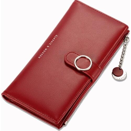 Colorfull Womens Wallet Soft Leather Women Long Wallets Hasp Clutch Brand Slim Coin Purses Ladies Card Holder Female Carteras