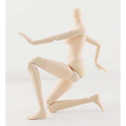 36/42/60cm 24 Ball Jointed Doll Body Moveable BJD Nude Doll Female Figure Body DIY Toy Toys for Girls Gift