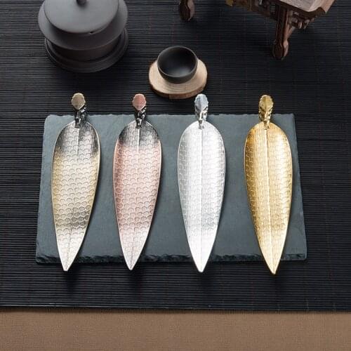 T creative blade style stick incense burner Sandalwood Incense Holder Copper Alloy 21cm Incense Burner 4 color Censer Home Decor