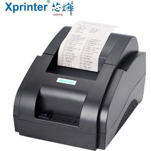 Mini 58mm Thermal Ticket Printer Thermal 58mm Pos Printer USB Interface 58mm Pos Receipt Printer Restaurant Bill Printer