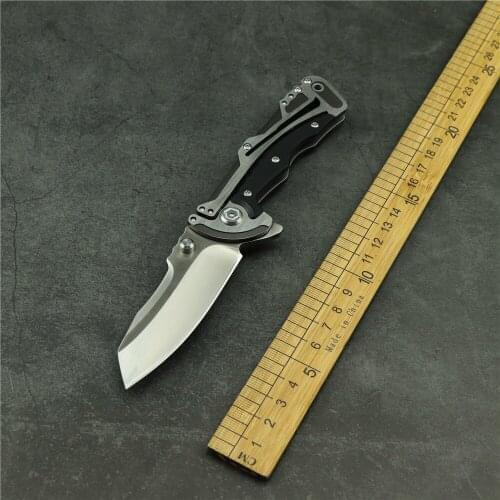 New 5190 mechanical folding knife outdoor camping portable pocket hunting knife edge Lido function EDC tool hunting knife