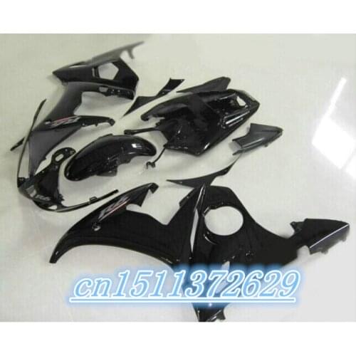 Wholesale - Gloss Black Full Fairing for YZF-R6 03-05 YZF R6 03 04 05 YZFR6 R6 2003-2005 2003 2004 2005