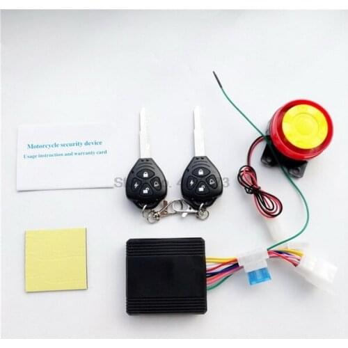 By DHL or Fedex 50pcs hot sell Theft Protection Remote Activation Motorbike Alarm Accessories Motorcycle Remote Control key