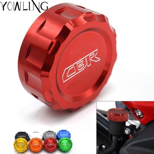 For Honda CBR 1000 RR CBR1000RR C-ABS 2008-2016 Motorcycle CNC Front Clutch Fluid Reservoir Cap Master Cylinder Cover