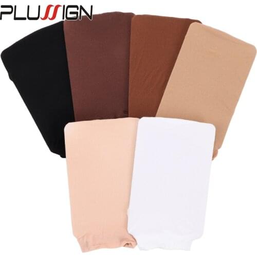 Factory Direct Sale Wig Making Caps Hair Nets 2 Pcs/Pack Black Beige Red Coffee Color Free Size Elastic Mesh Net Deluxe Wig Cap