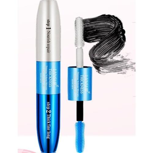 Cy Mascara Long Thick Curling Distinct Look Waterproof Double-Headed Nourishing Free Shipping
