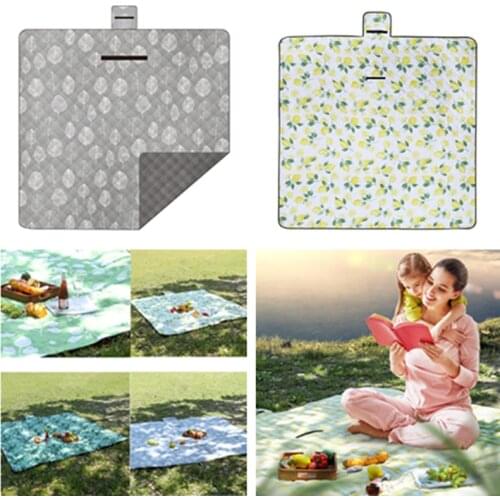 200x200CM Waterproof Folding Picnic Mat Outdoor Camping Beach Moisture-proof Blanket Portable Camping Mat Hiking BeachPad
