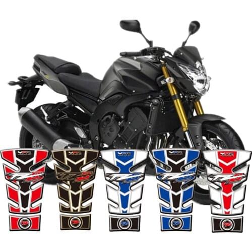 Motorcycle 3D Fuel Tank Protective Stickers Decals For Yamaha FZ8 2011-2013 Tank Protective Stickers