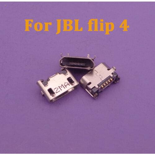 50pcs Mini Micro USB connector for JBL flip4 mini charging port socket power jack Repacement Repair Parts