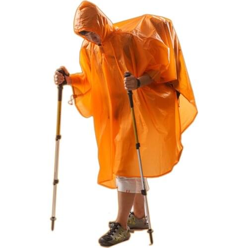 3F UL GEAR Single Person Ultralight Hiking Cycling Basic Design Raincoat Without Belt Awning Camping Mini Tarp Sun Shelter