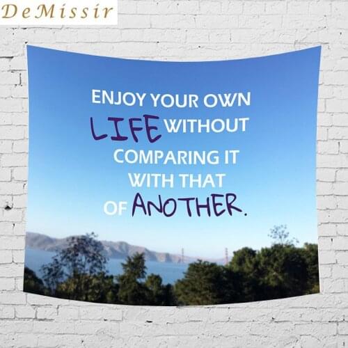 DeMissir 3D Beautiful Scenic Pattern Tapestry Decorative Mandala Tapestry Indian 130cmx150cm 200x150cm Boho Wall Carpet