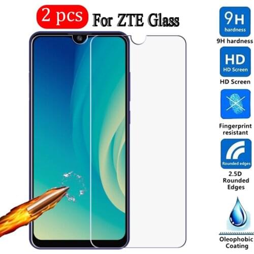 For ZTE Blade A7 A7s 2019 2020 Tempered Glass Protective Film On ZTE Blade L210 A3 Prime 2020 Glass Screen Protector Phone Cover