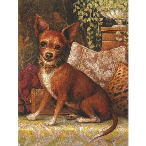 Pet Dog picture print animal art painting prints canvas painting for kids living room decoration wonderful gift for kids