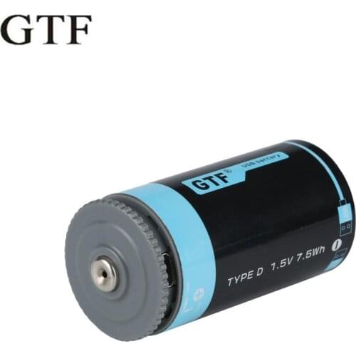 Li-polymer pile, gtf, 1.5v, 5000mah, size d, with freight door usb, mwh battery, li-polymer