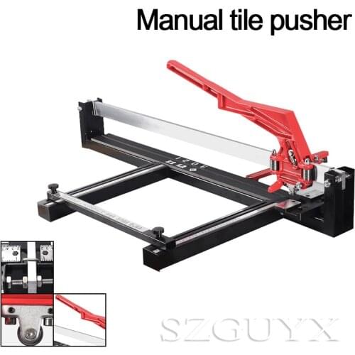 GUYX Cutting Machine Double Rail Aluminium Alloy Manual Tile Cutter 6-15mm Cutting Thickness Tile Cutting Machine Tools