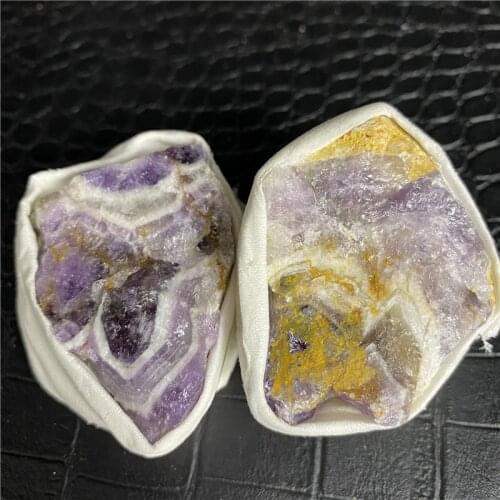 Dream Amethyst Mineral Specimen Unpolished Collection Gemstone Healing Home Decor Gift