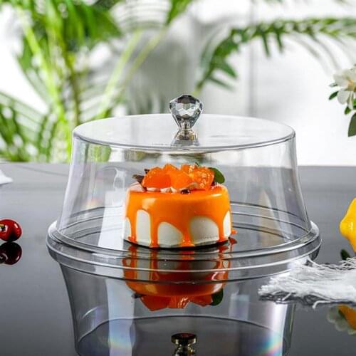 Transparent Food Cover Dustproof Dish Cover Food Protector Cover Kitchen Table Cake Cover Bakeware